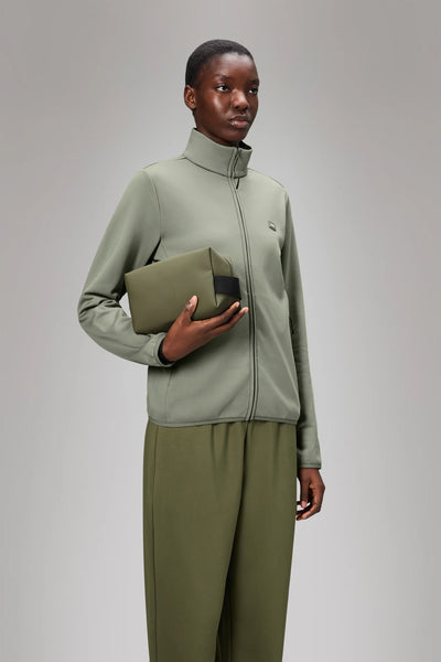 Beauty Case RAINS Wash Bag Small Impermeabile W3 Marsh