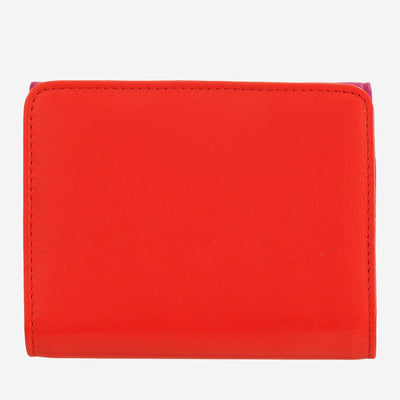 Portafoglio da Donna Dudubags Pemba in Pelle Fucsia