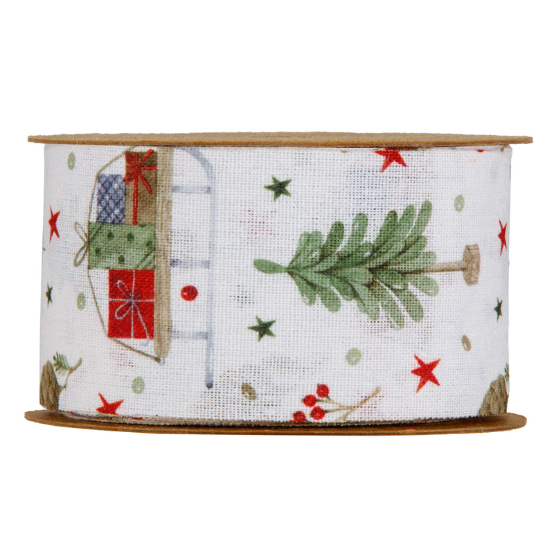 Nastro Gift Christmas Multicolor 63 mm x 10 mt