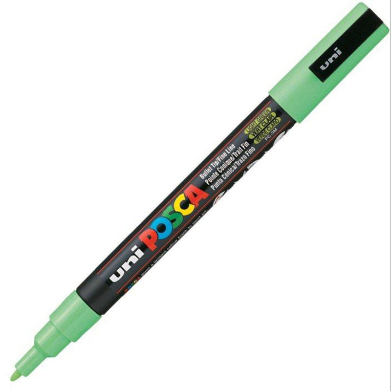 Pennarello Marcatore a Tempera Uni Posca a Punta Fine Verde Chiaro