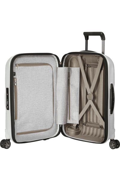 Valigia da Cabina Espandibile Samsonite C-Lite 55 cm Off White