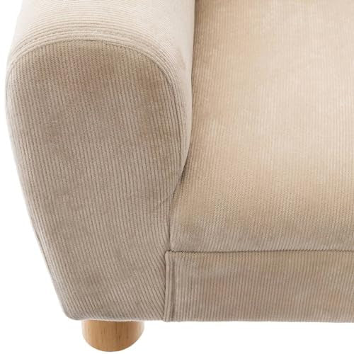 Poltrona Bambini Orso Beige con Orecchie