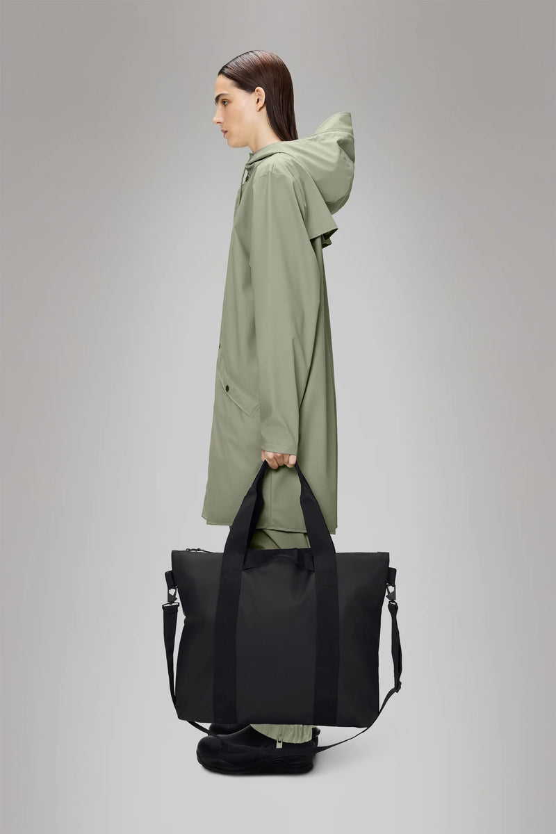 Borsa RAINS Tote Bag Impermeabile W3 Black