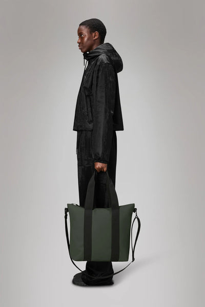 Borsa RAINS Tote Bag Mini Impermeabile W3 Green