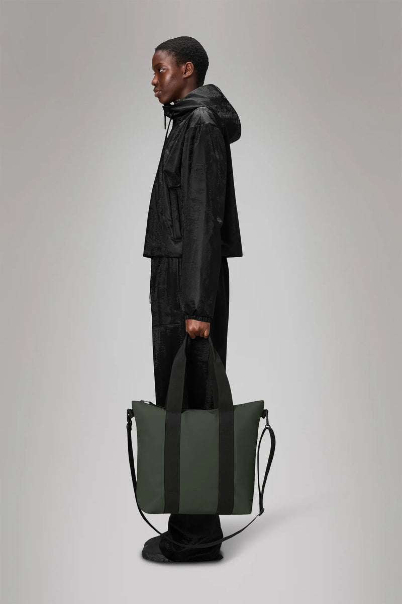 Borsa RAINS Tote Bag Mini Impermeabile W3 Green