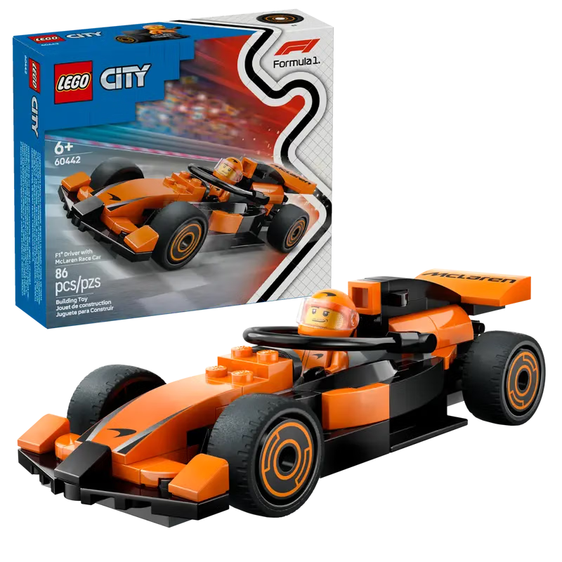 LEGO Pilota e Monoposto McLaren F1®