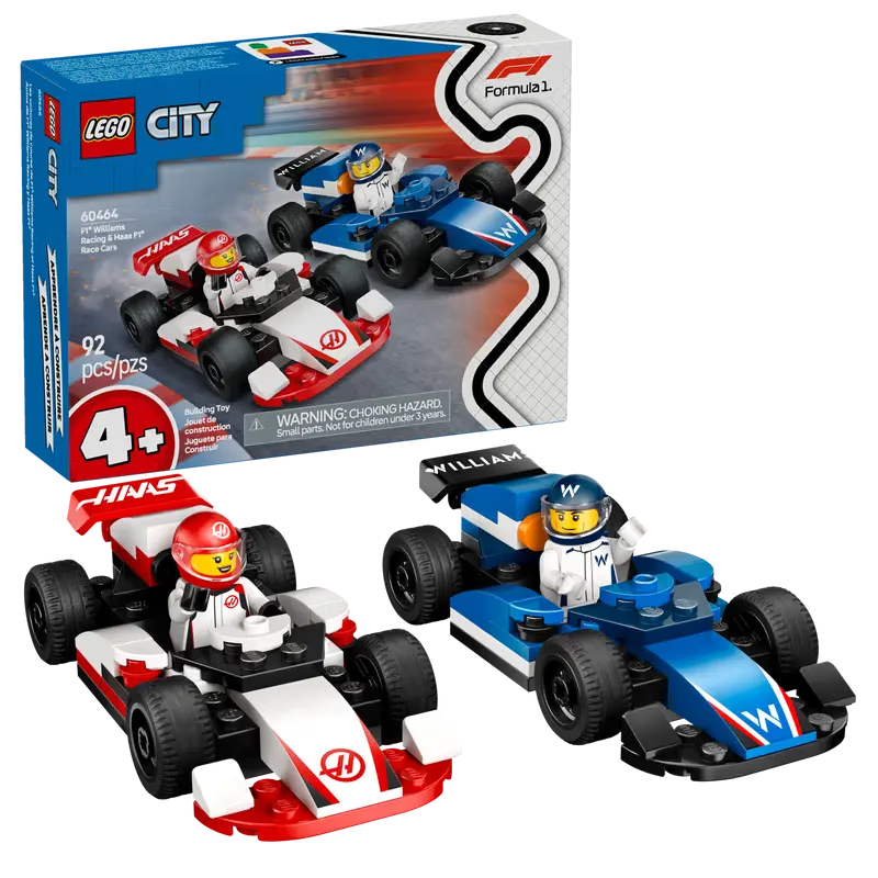 LEGO Monoposto Williams Racing e Haas F1®