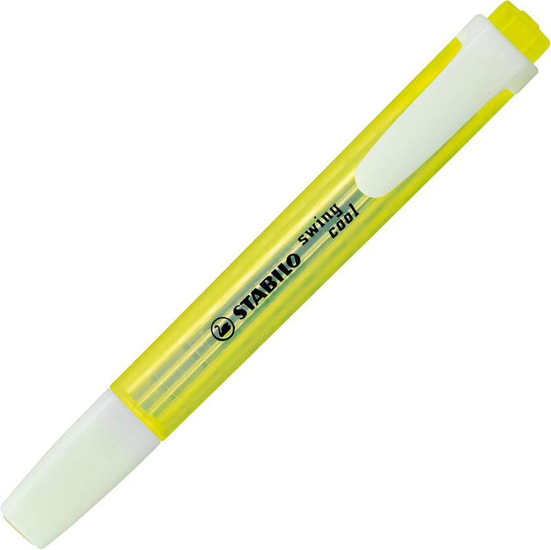 Evidenziatore Stabilo Swing Cool a Tratto 1-4 mm / Giallo