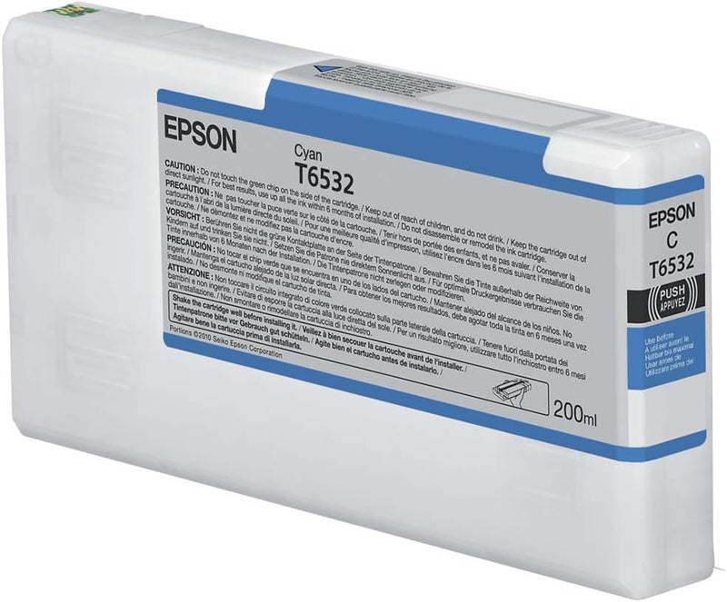 Cartuccia Originale Epson T6532 Ciano