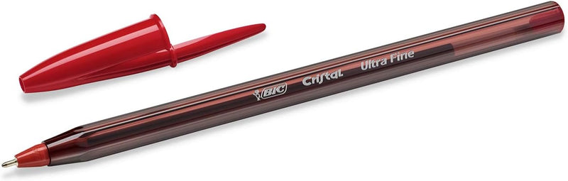 Penna a Sfera Bic Cristal Exact con Punta Media Rosso