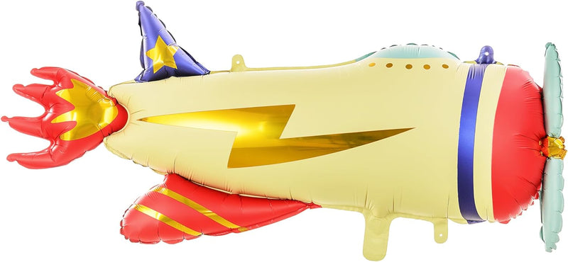 Palloncino in Foil Aeroplano Multicolor 91 x 39 cm