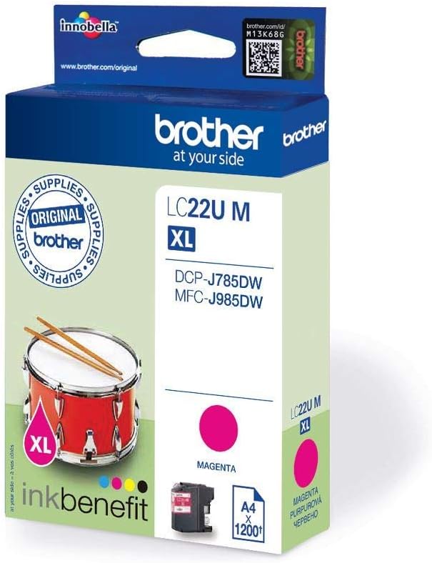 Cartuccia Originale Brother LC22U XL Magenta