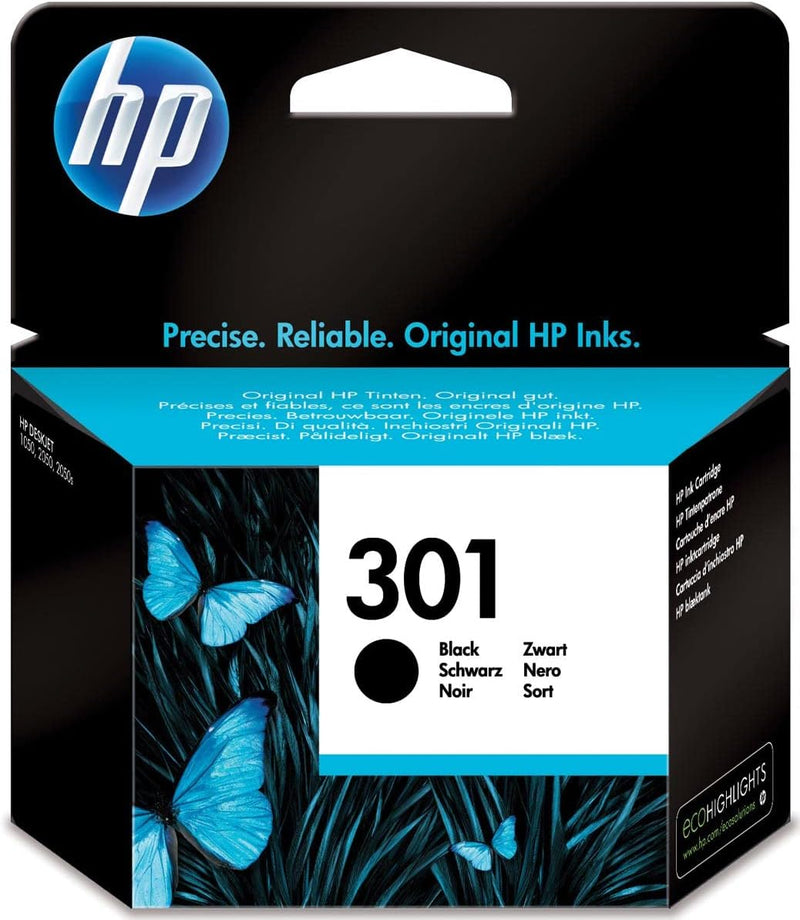 Cartuccia Originale HP 301 Nero