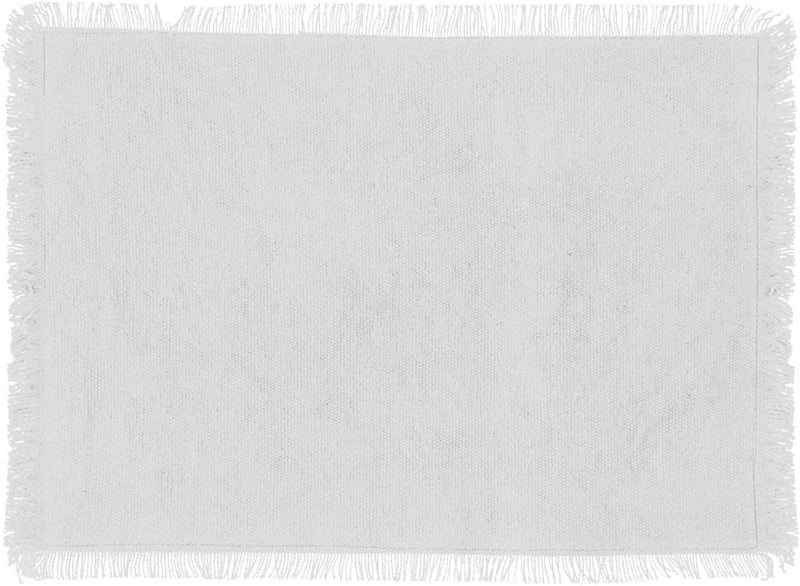 Tovaglietta in Tessuto Maha Bianca 45 x 30 cm