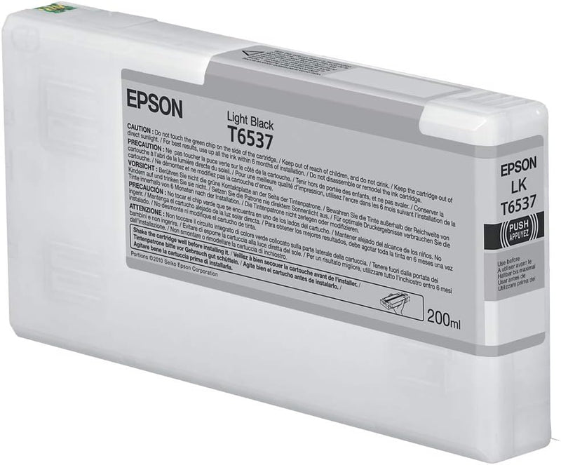 Cartuccia Originale Epson T6537 Nero Chiaro