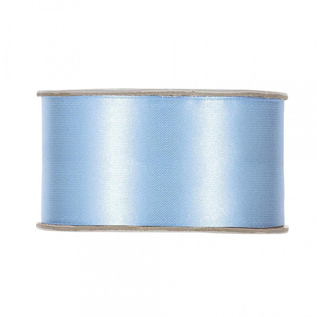 Nastro doppio raso 2,5 cm rotolo bobina da 50 mt Colore BLUETTE fai da te Nastro doppio raso 2,5 cm rotolo bobina da 50 mt Colore BLUETTE fai da te