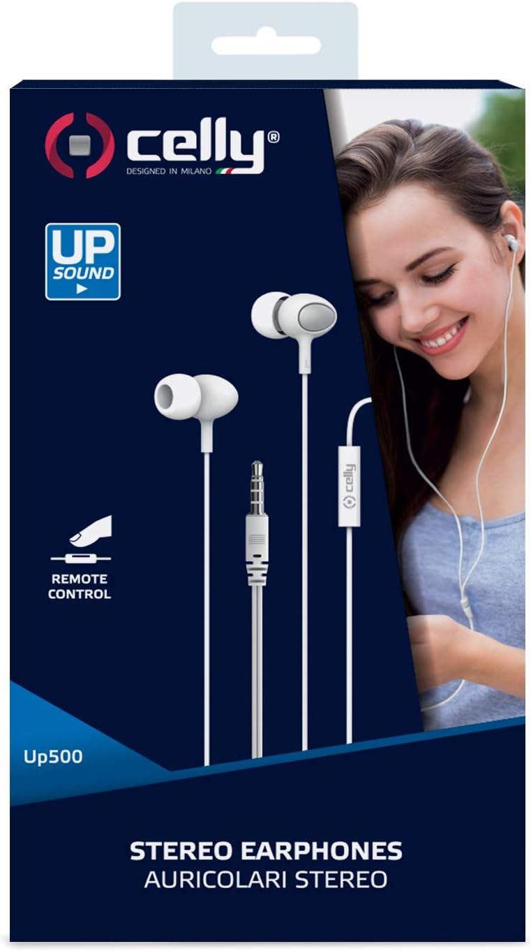 Auricolare In-Ear Celly UP500 White