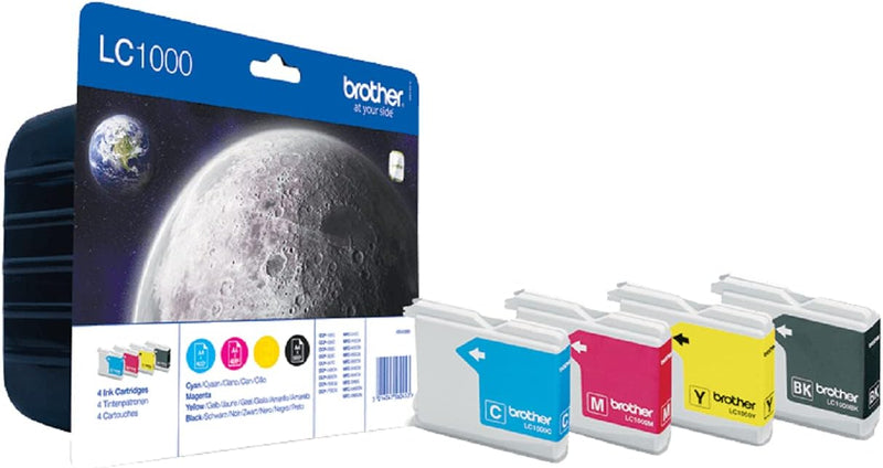 Multipack Cartuccia Originale Brother LC1000 C+M+Y+K