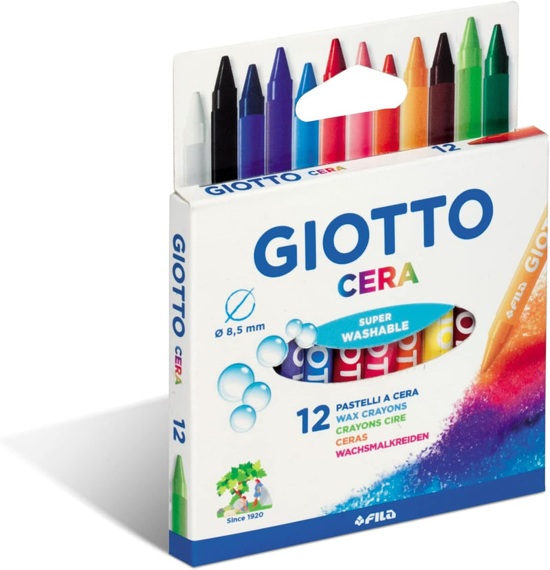 Pastelli a Cera Giotto - 12 pezzi