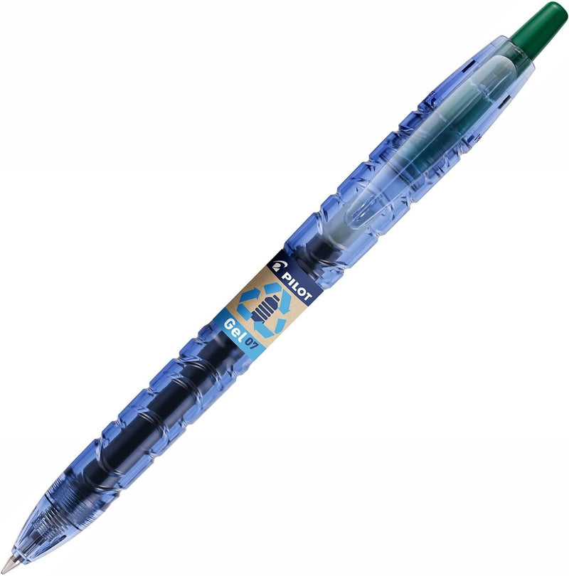 Penna a Gel a Scatto Pilot B2P BeGreen a Tratto 0,7 mm Verde
