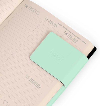 Agenda 12 Mesi Legami Settimanale Small 2026 Pastel Mint con Chiusura ad Elastico