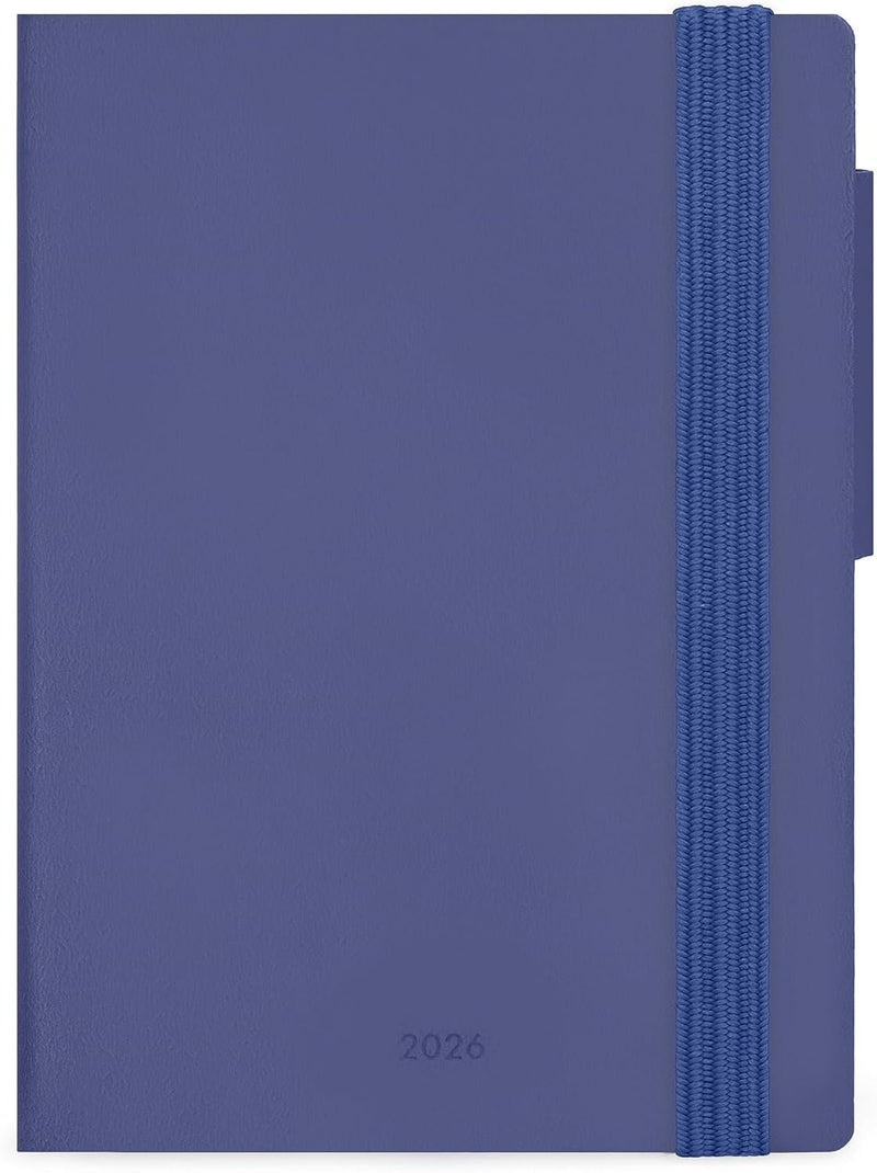 Agenda 12 Mesi Legami Settimanale Mini con Rubrica 2026 Future Dusk con Chiusura ad Elastico
