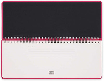 Planner da Scrivania 12 Mesi Legami Orizzontale 2026 Raspberry
