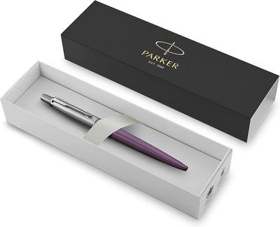 Penna a Sfera Parker Jotter Core Victoria Violet con Punta Media e Inchiostro Blu