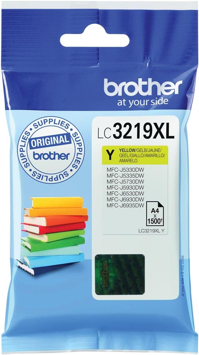 Cartuccia Originale Brother LC3219 XL Giallo