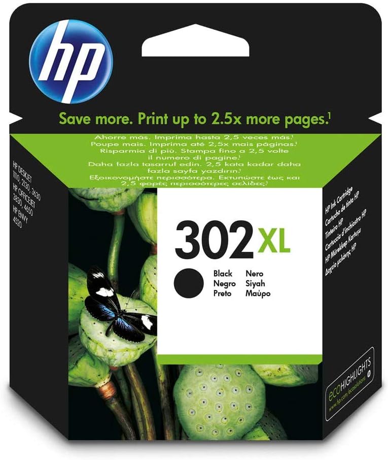 Cartuccia Originale HP 302XL Nero