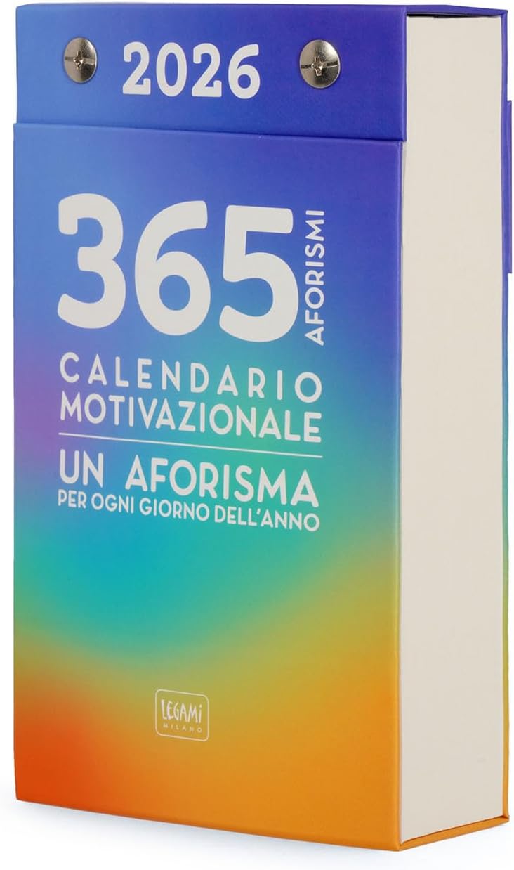 Calendario Motivazionale da Scrivania 12 Mesi Legami Giornaliero 2026
