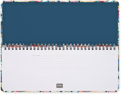 Planner da Scrivania 12 Mesi Legami Orizzontale 2026 Travel Stickers