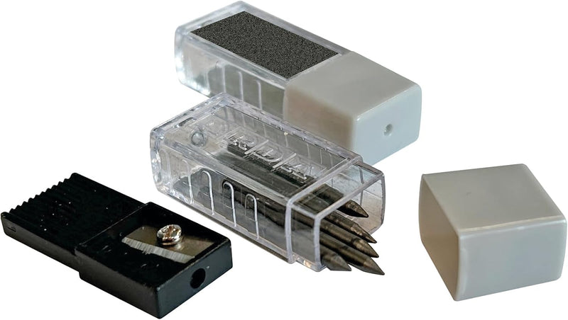 Set Ricambi per Compasso con 10 Mine HB e 1 Temperamine