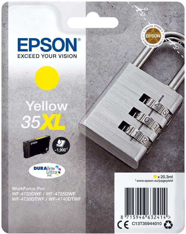 Cartuccia Originale Epson 35 XL Giallo