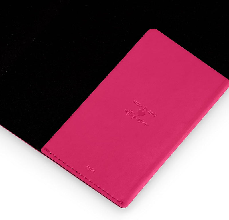 Agenda 12 Mesi Legami Settimanale Medium 2026 Raspberry con Chiusura ad Elastico