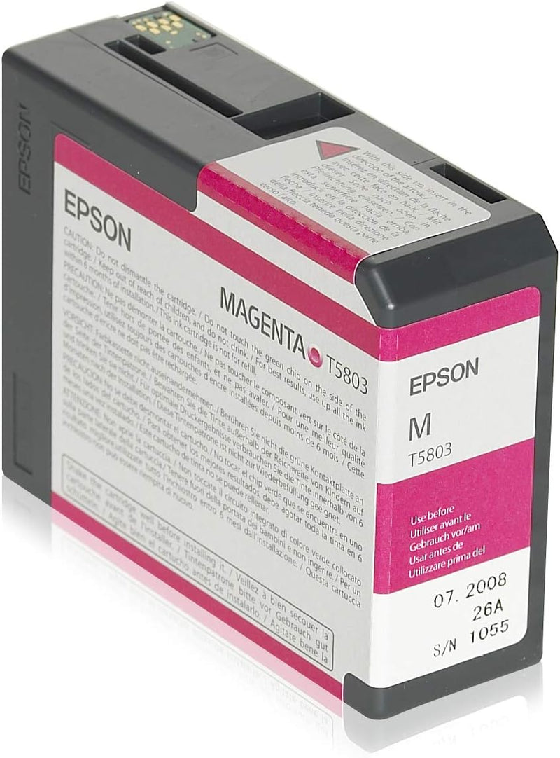 Cartuccia Originale Epson T5803 Magenta