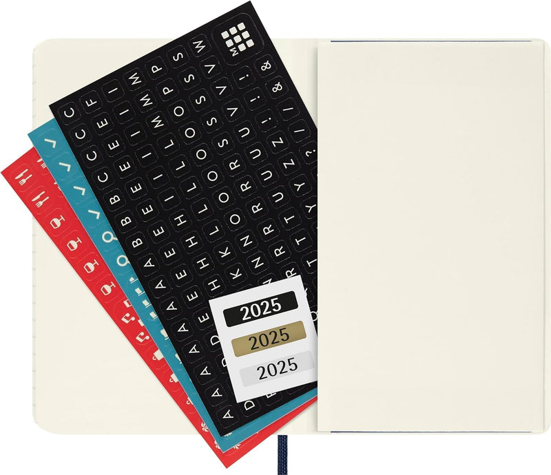 Agenda 12 Mesi Settimanale Pocket con Copertina Morbida Moleskine 2025