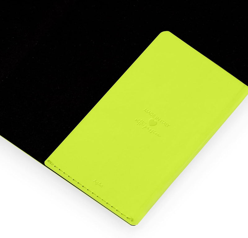 Agenda 12 Mesi Legami Settimanale Medium 2026 Chartreuse con Chiusura ad Elastico