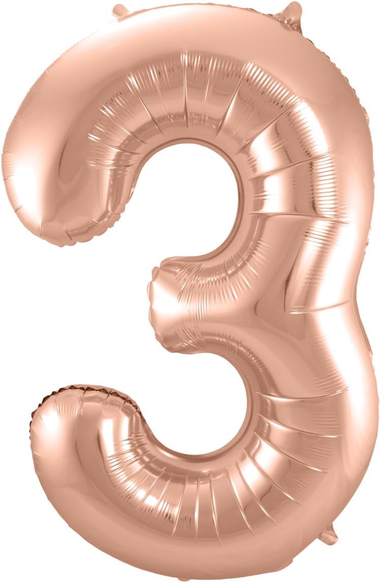 Palloncino Supershape in Foil Rose Gold 86 cm / n°3