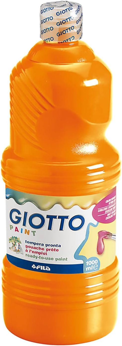 Tempera Pronta Giotto 1 lt Arancio