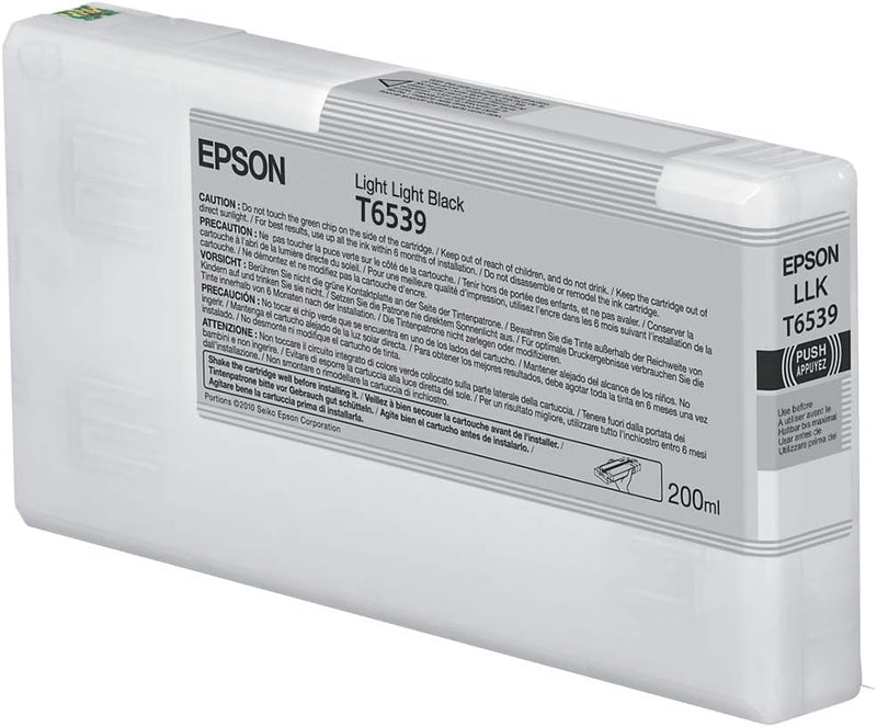 Cartuccia Originale Epson T6539 Nero Chiaro Chiaro