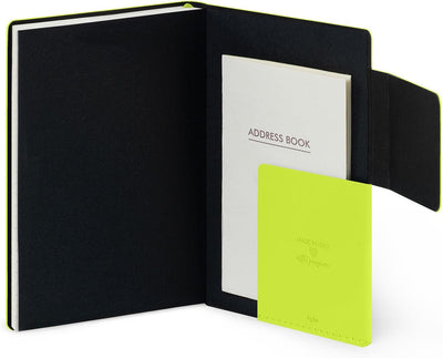 Agenda 12 Mesi Legami Settimanale Small 2026 Chartreuse con Chiusura ad Elastico
