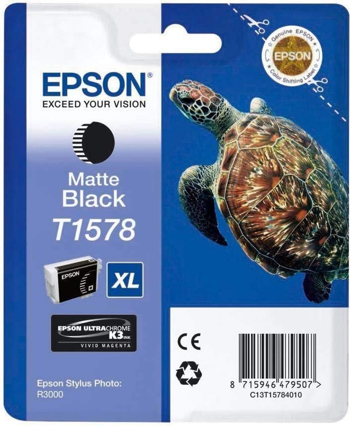 Cartuccia Originale Epson T1578 XL Nero Opaco