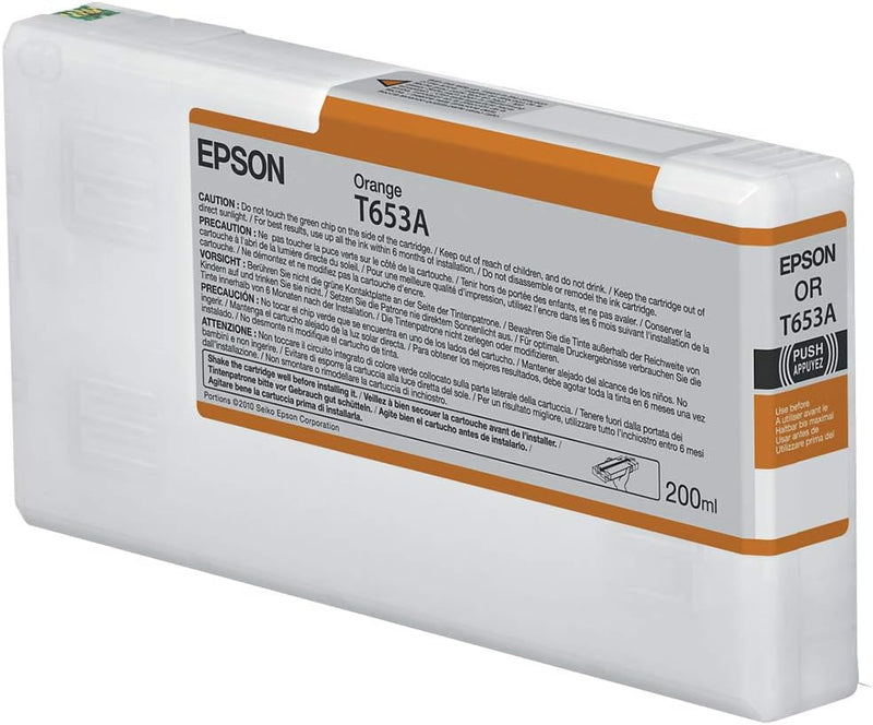 Cartuccia Originale Epson T653A Arancione