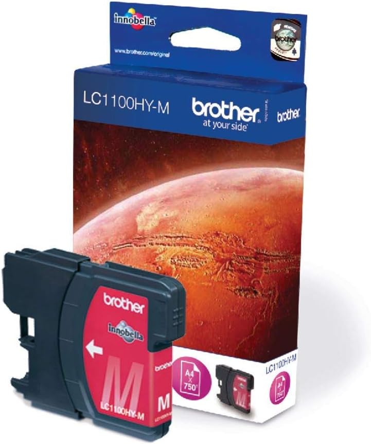 Cartuccia Originale Brother LC 1100HY Magenta