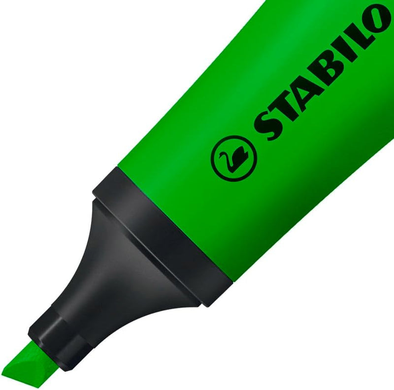 Evidenziatore Stabilo Neon a Tratto 2-5 mm Verde