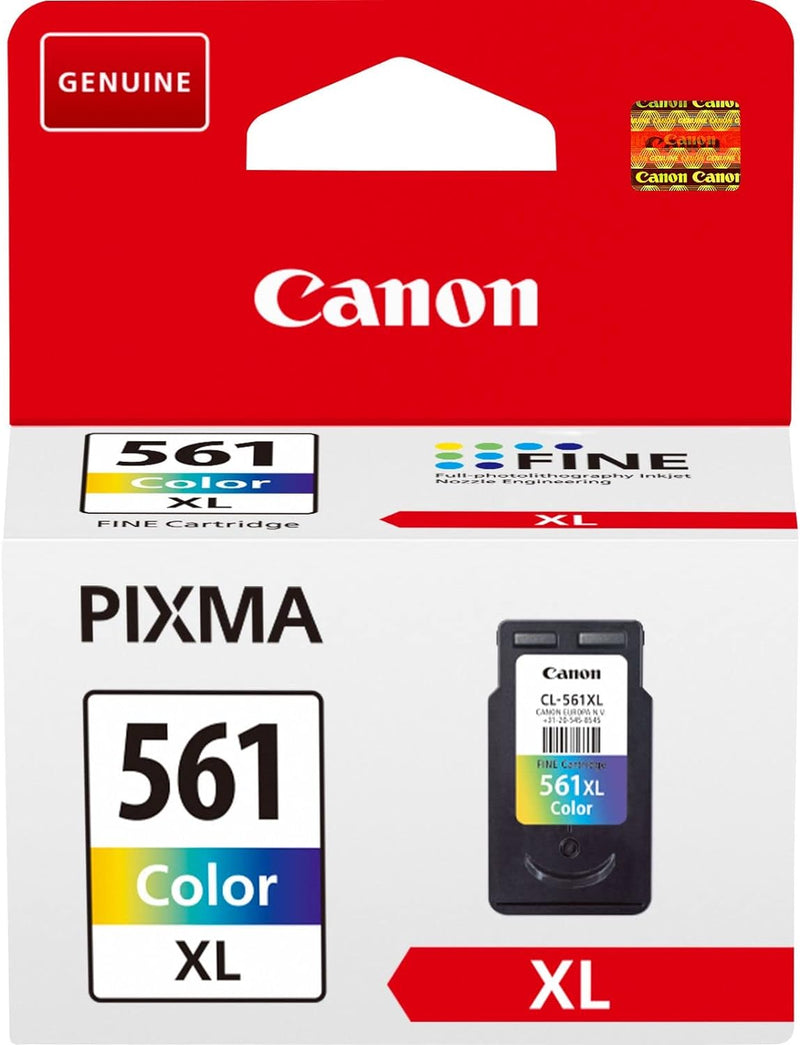 Cartuccia Originale Canon CL-561 XL Ciano + Magenta + Giallo