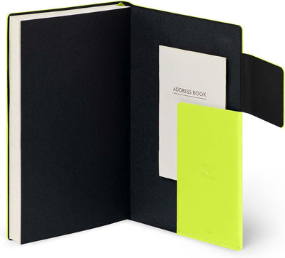 Agenda 12 Mesi Legami Giornaliera Medium 2026 Chartreuse con Chiusura ad Elastico
