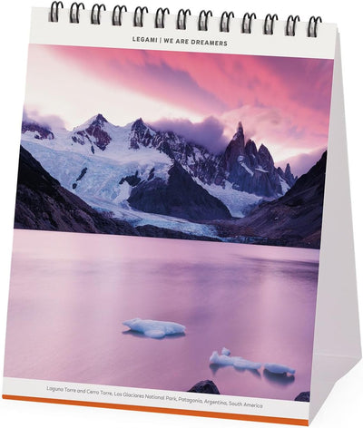 Calendario da Tavolo 12 Mesi Legami con Planner Annuale 2026 Sunset 12 x 14,5 cm