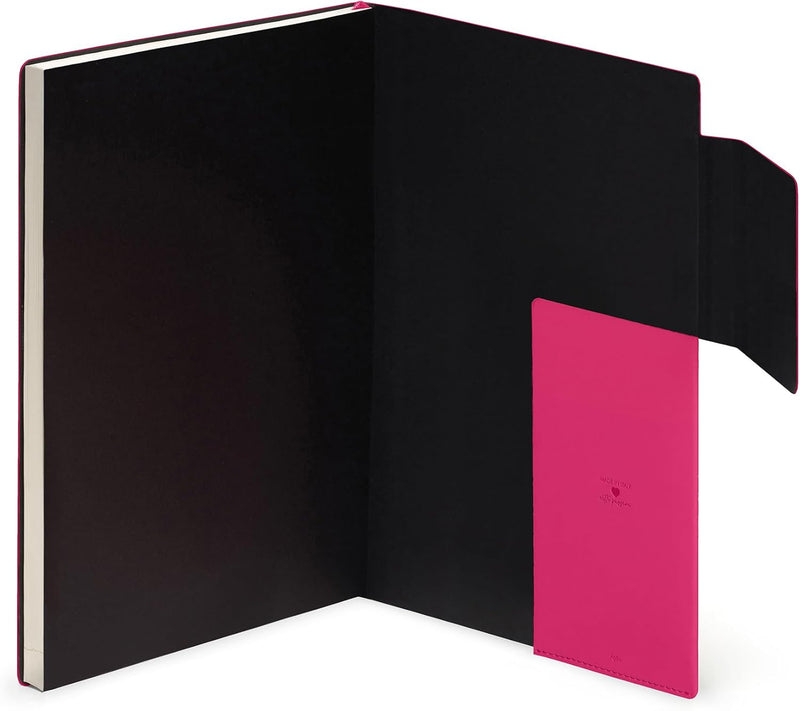 Agenda 12 Mesi Legami Settimanale Maxi 2026 Raspberry con Chiusura ad Elastico